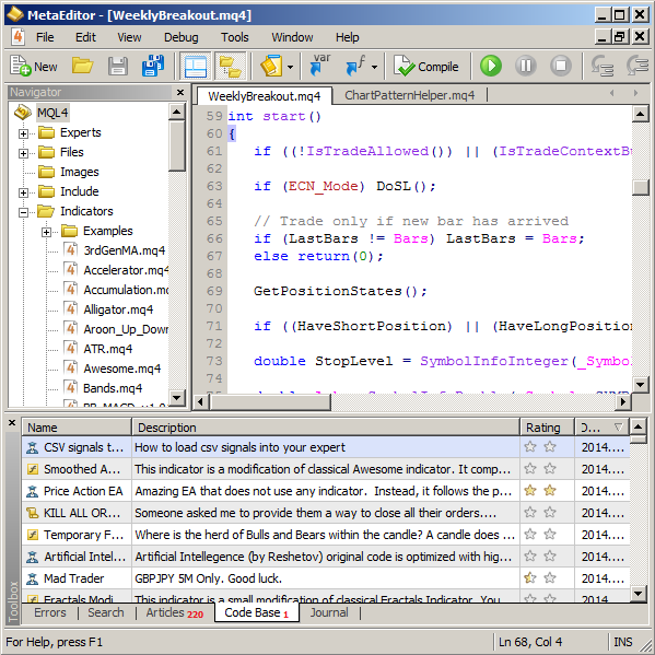 decompile ex4 to mq4 free